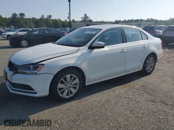 2015 Volkswagen Jetta Sport with VIN 3VWD17AJ8FM346394, listed as a Copart auction lot 59743945 with 144,958 mi miles and Salvage title. Bid and sale history available at DreamBid. Image 1.