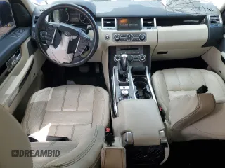 2010 Land Rover Range Rover Sport HSE LUX with VIN SALSK2D44AA224467, listed as a Copart auction lot 54163925 with 143,828 mi miles and Clean Title. Bid and sale history available at carsss.com. Image 8.