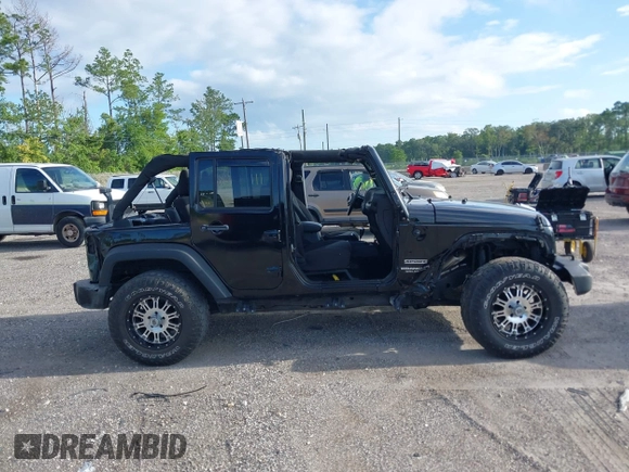 2016 Jeep Wrangler Unlimited Sport with VIN 1C4BJWDG6GL328550, listed as a IAAI auction lot 42741356 with 32,120 mi miles and . Bid and sale history available at DreamBid. Image 13.