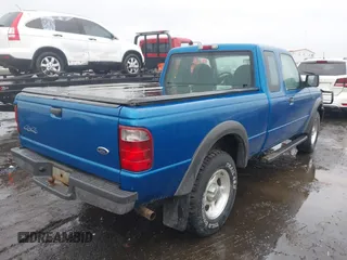 2001 Ford Ranger XL Fleet with VIN 1FTZR15E11PB54233, listed as a IAAI auction lot 40940125 with 94,250 mi miles. Bid and sale history available at carsss.com. Image 4.