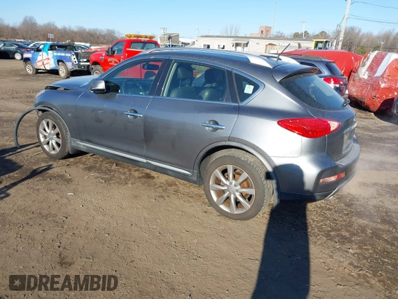 2017 Infiniti QX50 with VIN JN1BJ0RR4HM413604, listed as a IAAI auction lot 41310296 with 113,426 mi miles and . Bid and sale history available at DreamBid. Image 3.