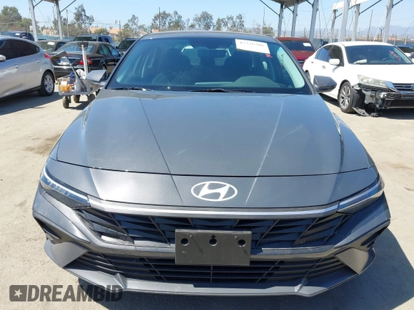 2024 Hyundai Elantra SEL with VIN KMHLM4DG9RU730944, listed as a IAAI auction lot 42326208 with 6,583 mi miles and . Bid and sale history available at DreamBid. Image 12.