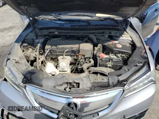 2017 Acura TLX with VIN 19UUB1F36HA006136, listed as a Copart auction lot 50255495 with 76,921 mi miles and Salvage Title. Bid and sale history available at carsss.com. Image 13.