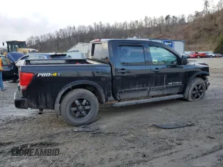 2013 Nissan Titan Pro-4X с VIN 1N6BA0EC2DN311329, выставлен на аукционе Copart как лот 45642715 с пробегом 122 221 миль миль и Списание • Salvage title. История ставок и продаж доступна на DreamBid. Изображение 3.