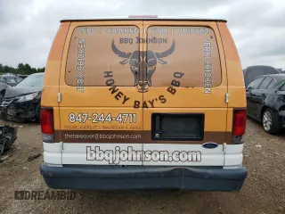 2008 Ford Econoline Passenger XL with VIN 1FBNE31L68DB00260, listed as a Copart auction lot 65607074 with 204,530 mi miles and Salvage Title. Bid and sale history available at carsss.com. Image 6.