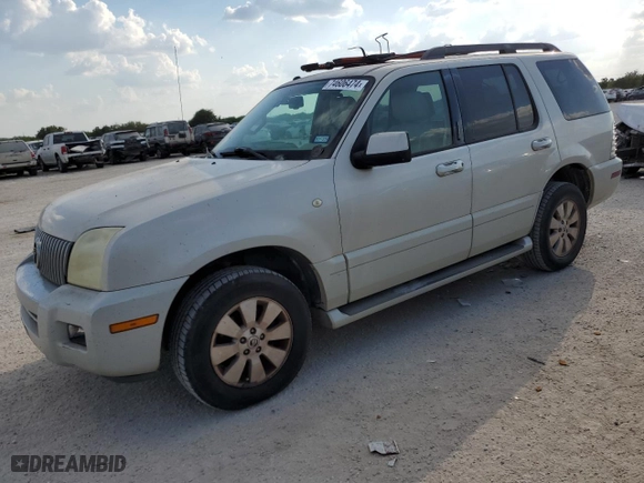 2006 Mercury Mountaineer with VIN 4M2EU37E36UJ27012, listed as a Copart auction lot 74606474 with 263,764 mi miles and Clean Title. Bid and sale history available at carsss.com. Image 1.