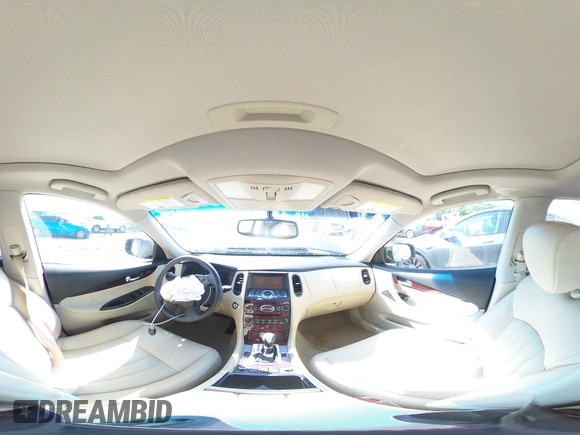 2017 Infiniti QX50 with VIN JN1BJ0RR6HM411188, listed as a Copart auction lot 62500415 with 21,534 mi miles and Salvage title. Bid and sale history available at DreamBid. Image 14.