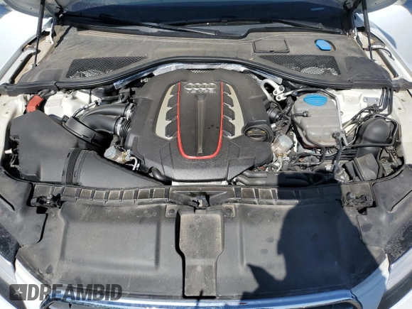 2014 Audi S7 Prestige z VIN WAUW2AFC4EN051777, wystawiony jako Copart lot #53831895 z przebiegiem 81 841 mil mil oraz Szkoda całkowita • Salvage title. Historia ofert i sprzedaży dostępna na DreamBid. Obrazek 11.