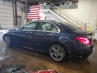 2021 Mercedes-Benz C 300 with VIN W1KWF8EB8MR644824, listed as a Copart auction lot 46286505 with 27,075 mi miles and Non Repairable. Bid and sale history available at carsss.com. Image 2.