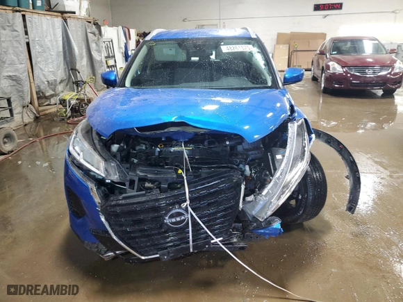 2023 Nissan Kicks SV with VIN 3N1CP5CV3PL563511, listed as a Copart auction lot 48261875 with 13,406 mi miles and Salvage Title. Bid and sale history available at carsss.com. Image 5.