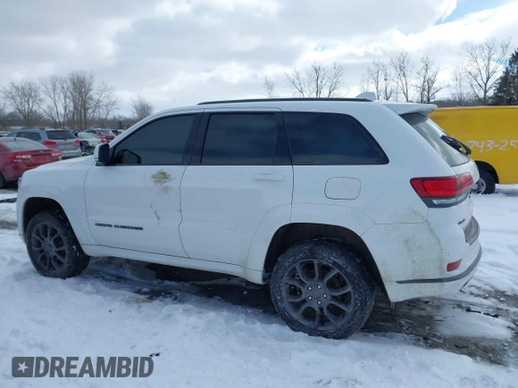 2020 Jeep Grand Cherokee Overland with VIN 1C4RJFCG6LC439142, listed as a IAAI auction lot 41640385 with 74,300 mi miles. Bid and sale history available at carsss.com. Image 14.