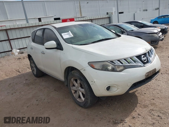 2010 Nissan Murano S z VIN JN8AZ1MU8AW021033, wystawiony jako IAAI lot #42045602 z przebiegiem 144 640 mil mil oraz . Historia ofert i sprzedaży dostępna na DreamBid. Obrazek 1.