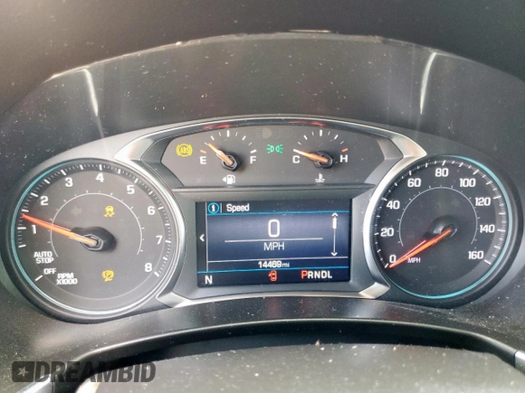 2023 Chevrolet Equinox LS with VIN 3GNAXHEG9PL114510, listed as a Copart auction lot 62310665 with 14,469 mi miles and Salvage title. Bid and sale history available at DreamBid. Image 9.
