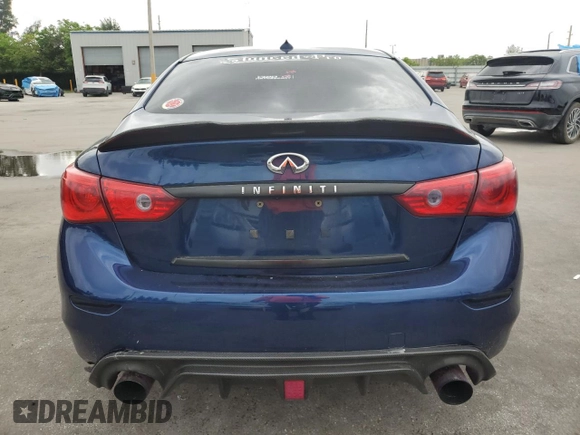2017 Infiniti Q50 Sport z VIN JN1EV7AP6HM734340, wystawiony jako Copart lot #59717235 z przebiegiem 102 406 mil mil oraz Szkoda całkowita • Salvage title. Historia ofert i sprzedaży dostępna na DreamBid. Obrazek 6.