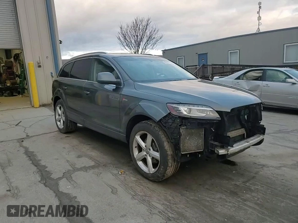 2015 Audi Q7 3.0T S line Prestige with VIN WA1DGAFE3FD002567, listed as a Copart auction lot 85378124 with 126,434 mi miles and Salvage Title. Bid and sale history available at carsss.com. Image 15.
