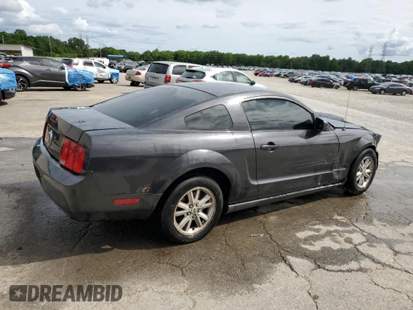 2007 Ford Mustang Deluxe with VIN 1ZVFT80N175257982, listed as a Copart auction lot 58766255 with 244,244 mi miles and Salvage title. Bid and sale history available at DreamBid. Image 3.