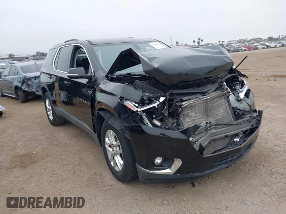 2018 Chevrolet Traverse LT Cloth z VIN 1GNERGKW4JJ127889, wystawiony jako IAAI lot #42368681 z przebiegiem 65 438 mil mil oraz . Historia ofert i sprzedaży dostępna na DreamBid. Obrazek 1.