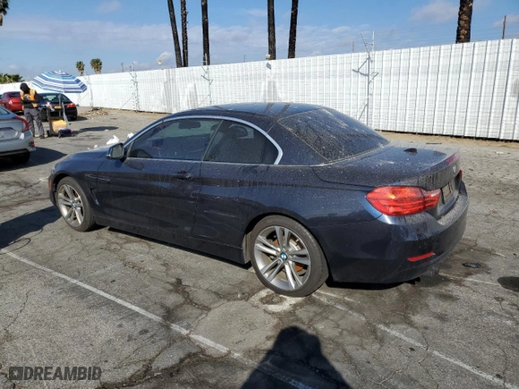 2016 BMW 4 Series 428i with VIN WBA3V7C59G5A26799, listed as a Copart auction lot 42437285 with 58,030 mi miles and Salvage Title. Bid and sale history available at carsss.com. Image 2.