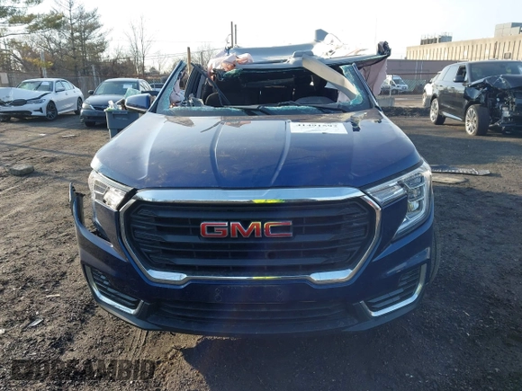 2023 GMC Terrain SLE with VIN 3GKALTEG4PL133008, listed as a IAAI auction lot 41491592 with 21,704 mi miles. Bid and sale history available at carsss.com. Image 12.