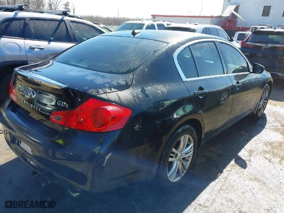 2012 Infiniti G37 Sedan x with VIN JN1CV6AR1CM977209, listed as a IAAI auction lot 41666965 with 135,514 mi miles. Bid and sale history available at carsss.com. Image 4.