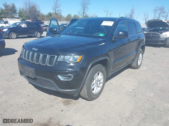 2018 Jeep Grand Cherokee Laredo E with VIN 1C4RJFAG4JC267676, listed as a IAAI auction lot 41757745 with 108,123 mi miles. Bid and sale history available at carsss.com. Image 2.