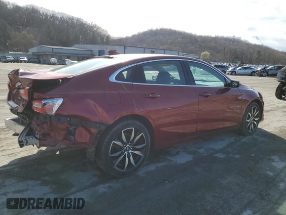 2017 Chevrolet Malibu LT with VIN 1G1ZE5ST6HF273944, listed as a Copart auction lot 50035905 with 19,453 mi miles and Salvage Title. Bid and sale history available at DreamBid. Image 3.