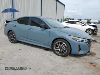 2024 Nissan Sentra SR with VIN 3N1AB8DV0RY358384, listed as a Copart auction lot 55719145 with 3,132 mi miles and Salvage title. Bid and sale history available at DreamBid. Image 4.