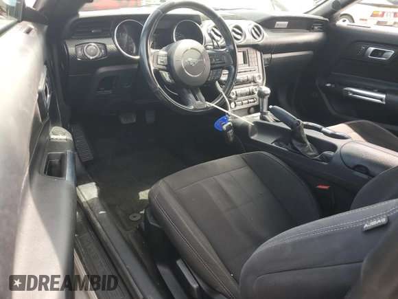 2018 Ford Mustang EcoBoost with VIN 1FA6P8TH6J5123706, listed as a Copart auction lot 56093095 with 60,199 mi miles and Salvage title. Bid and sale history available at DreamBid. Image 8.