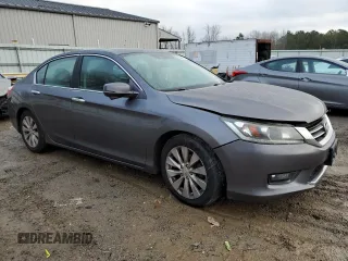 2014 Honda Accord Sedan EX-L with VIN 1HGCR2F89EA070899, listed as a Copart auction lot 85446074 with 112,215 mi miles and Salvage Title. Bid and sale history available at carsss.com. Image 4.