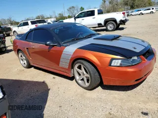 1999 Ford Mustang GT with VIN 1FAFP42X2XF143598, listed as a Copart auction lot 46686625 with Not provided miles and Salvage title. Bid and sale history available at DreamBid. Image 4.