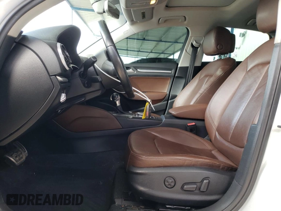 2016 Audi A3 2.0T Premium Plus with VIN WAUJ8GFF4G1069082, listed as a Copart auction lot 50992205 with 72,125 mi miles and Salvage Title. Bid and sale history available at carsss.com. Image 7.