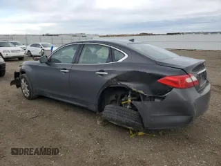 2011 Infiniti M37 with VIN JN1BY1AR2BM371065, listed as a Copart auction lot 74764014 with 175,130 mi miles and Salvage Title. Bid and sale history available at carsss.com. Image 2.