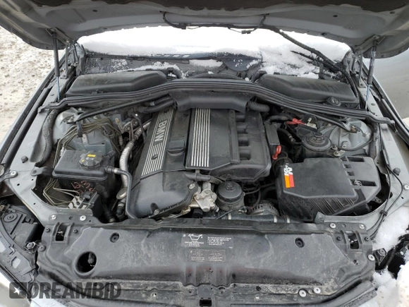 2004 BMW 5 Series 530i with VIN WBANA73554B058552, listed as a Copart auction lot 49549885 with 251,004 mi miles and Salvage Title. Bid and sale history available at DreamBid. Image 11.