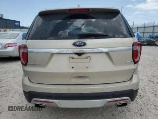 2017 Ford Explorer Platinum with VIN 1FM5K8HT1HGD78629, listed as a Copart auction lot 60538845 with 78,722 mi miles and Salvage title. Bid and sale history available at DreamBid. Image 6.