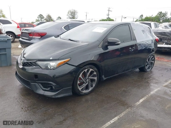 2017 Toyota Corolla iM with VIN JTNKARJE5HJ543687, listed as a IAAI auction lot 41948002 with 133,086 mi miles. Bid and sale history available at carsss.com. Image 2.