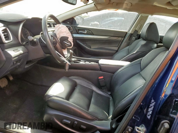 2017 Nissan Maxima SL with VIN 1N4AA6AP0HC409194, listed as a Copart auction lot 57604005 with 98,000 mi miles and Salvage title. Bid and sale history available at DreamBid. Image 7.