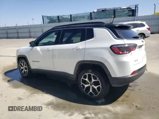 2025 Jeep Compass Limited with VIN 3C4NJDCN2ST514200, listed as a Copart auction lot 61833255 with 26,103 mi miles and Clean title. Bid and sale history available at DreamBid. Image 2.
