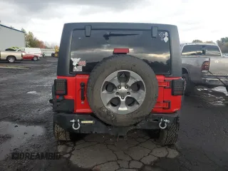 2018 Jeep Wrangler JK Unlimited Sahara with VIN 1C4HJWEG2JL923346, listed as a Copart auction lot 79563654 with 88,432 mi miles and Salvage Title. Bid and sale history available at carsss.com. Image 6.