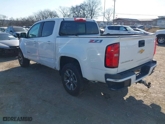2019 Chevrolet Colorado 4WD Z71 with VIN 1GCGTDEN9K1135489, listed as a IAAI auction lot 41752283 with 180,854 mi miles. Bid and sale history available at carsss.com. Image 3.