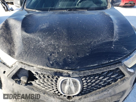 2023 Acura RDX w/A-Spec Package with VIN 5J8TC2H63PL803369, listed as a Copart auction lot 44546515 with 32,553 mi miles and Salvage title. Bid and sale history available at DreamBid. Image 12.