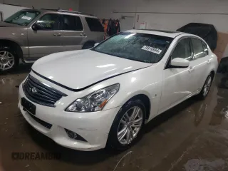 2015 Infiniti Q40 with VIN JN1CV6AP4FM580404, listed as a Copart auction lot 76910994 with 52,361 mi miles and Salvage Title. Bid and sale history available at carsss.com. Image 1.