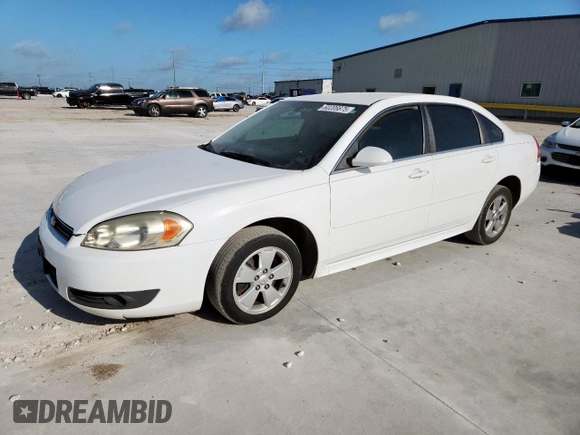 2011 Chevrolet Impala LT Fleet with VIN 2G1WG5EK8B1151343, listed as a Copart auction lot 60206875 with 183,142 mi miles and Clean title. Bid and sale history available at DreamBid. Image 1.