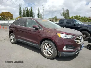 2021 Ford Edge SEL with VIN 2FMPK4J97MBA23790, listed as a Copart auction lot 51665305 with 71,637 mi miles and Salvage Title. Bid and sale history available at carsss.com. Image 4.