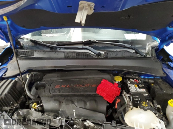 2021 Jeep Compass Latitude z VIN 3C4NJDBB0MT539879, wystawiony jako Copart lot #57964125 z przebiegiem 43 246 mil mil oraz Szkoda całkowita • Salvage title. Historia ofert i sprzedaży dostępna na DreamBid. Obrazek 12.