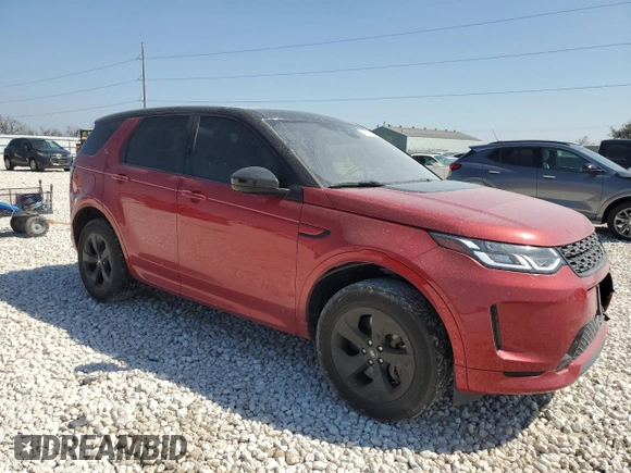 2020 Land Rover Discovery Sport S R-Dynamic with VIN SALCT2FX3LH847128, listed as a Copart auction lot 49156715 with 44,770 mi miles and Salvage Title. Bid and sale history available at carsss.com. Image 4.