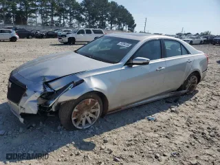 2016 Cadillac CTS Sedan RWD with VIN 1G6AP5SX1G0123505, listed as a Copart auction lot 74794124 with 111,253 mi miles and Salvage Title. Bid and sale history available at carsss.com. Image 1.