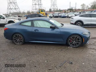 2023 BMW 4 Series M440i xDrive with VIN WBA13AR07PCL27599, listed as a IAAI auction lot 41963102 with 23,526 mi miles and . Bid and sale history available at DreamBid. Image 14.