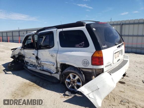 2003 GMC Envoy SLT z VIN 1GKET16SX36234308, wystawiony jako Copart lot #45653505 z przebiegiem 184 324 mil mil oraz Szkoda całkowita • Salvage title. Historia ofert i sprzedaży dostępna na DreamBid. Obrazek 2.