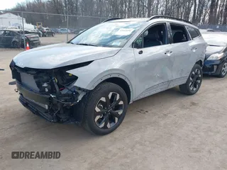2024 Kia Sportage X-Line with VIN 5XYK6CDF5RG156016, listed as a IAAI auction lot 41664356 with 5,386 mi miles and . Bid and sale history available at carsss.com. Image 18.