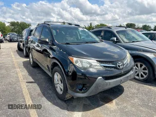 2013 Toyota RAV4 LE with VIN 2T3ZFREV2DW010111, listed as a Copart auction lot 65097295 with 263,515 mi miles and Clean title. Bid and sale history available at DreamBid. Image 1.